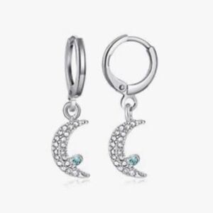 Moon Drop Earrings